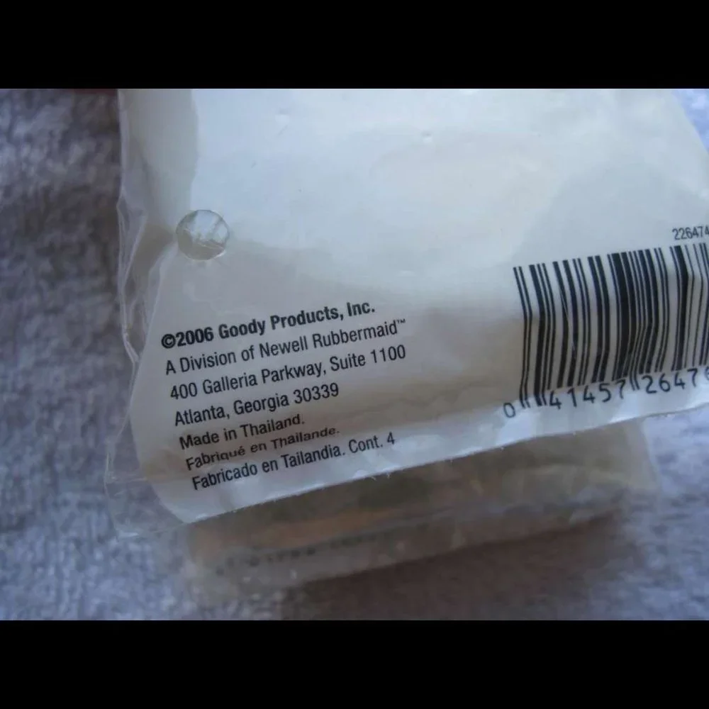 4 Goody So Protected Hair Conditioning Caps Clear Plastic Perms Coloring Relaxer